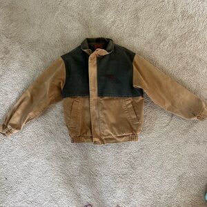 VINTAGE Browning Two-Tone Brown and Dark Green Field Jacket